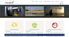 Desktop Screenshot of farowind.com